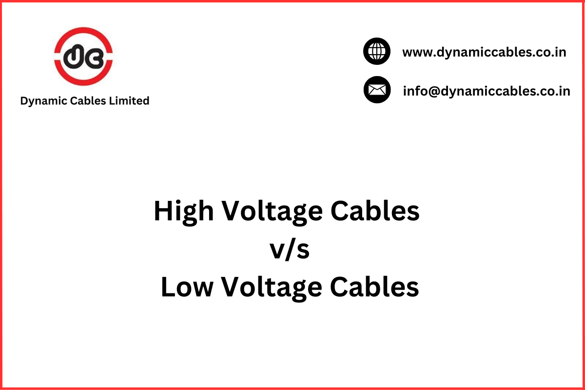 High and Low Voltage Cable Difference